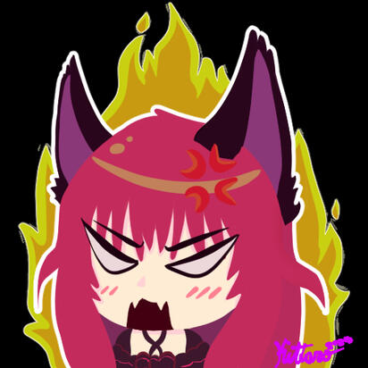 Angry Vtuber Emote