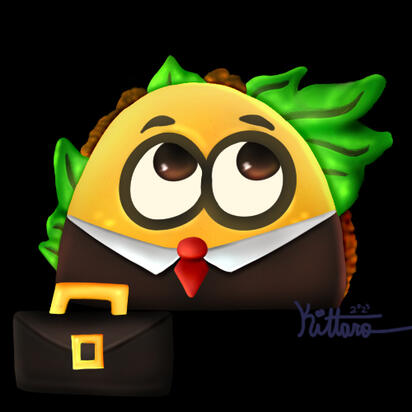 Business Taco Emote