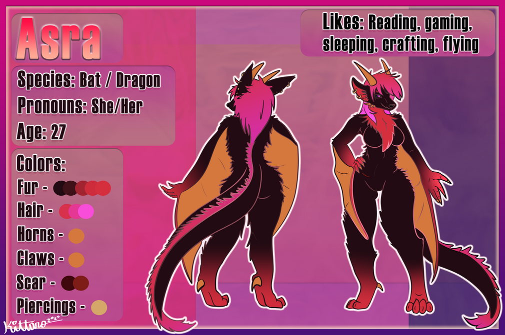 Character Reference Sheet - Asra