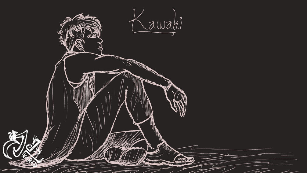 Kawaki from Boruto Sketch