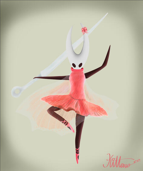 Ballerina Hornet from Silksong Fanart
